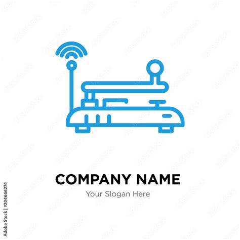 telegraph company logo design template, colorful vector icon for your ...