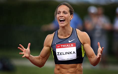 Jessica Zelinka wins 100 metre hurdles at 2012 Canadian Track and Field ...