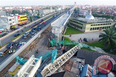 Kecelakaan kerja renggut nyawa dua pekerja LRT Palembang - ANTARA News