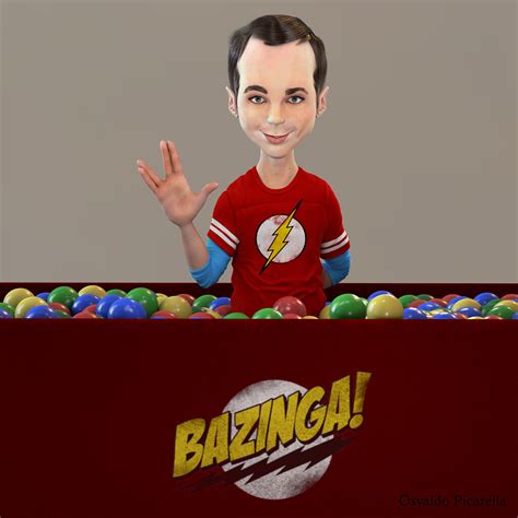 Sheldon Cooper (Bazinga!) - ZBrushCentral