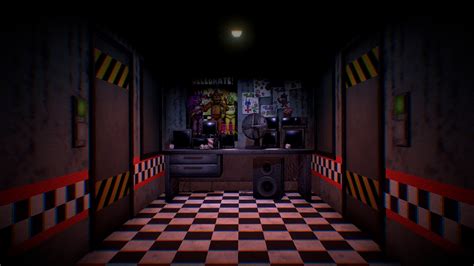 Five Nights at Freddy's Office (FNAF 1) - 3D model by Arnau Doménech ...