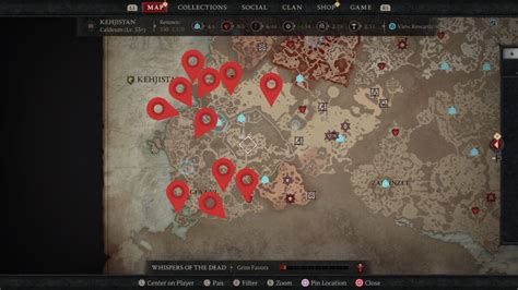 Diablo 4: Helltide Mystery Chests Locations Map - Gameranx