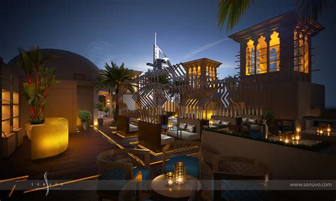 Shisha cafe in Dubai on Behance