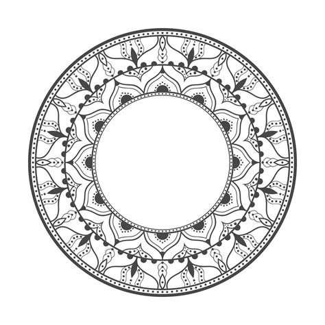 Circle mandala design 4903615 Vector Art at Vecteezy