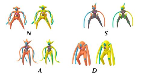 The Four Formes Of Deoxys: Pokémon GO Spotlight