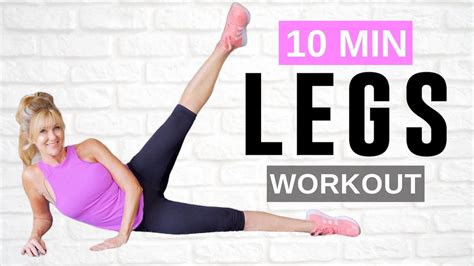 10 Minute Legs Workout For Women Over 50 | Indoor Workout! - YouTube