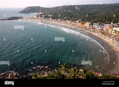 Kovalam Beach, Trivandrum, Kerala, India, Asia Stock Photo - Alamy