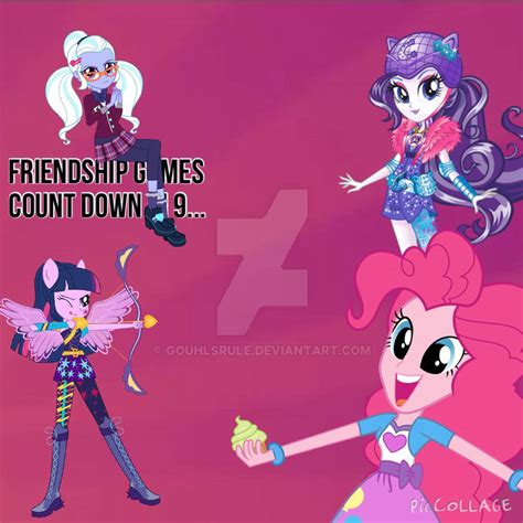 Equestria girls friendship games count down to 1 by Gouhlsrule on ...