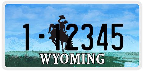 Wyoming License Plate Lookup: A Comprehensive Guide - Beginning Of ...