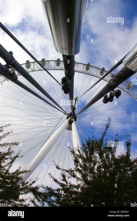 London Eye tourist attraction Stock Photo - Alamy