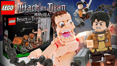 I Designed a Lego Attack On Titan Set! - YouTube