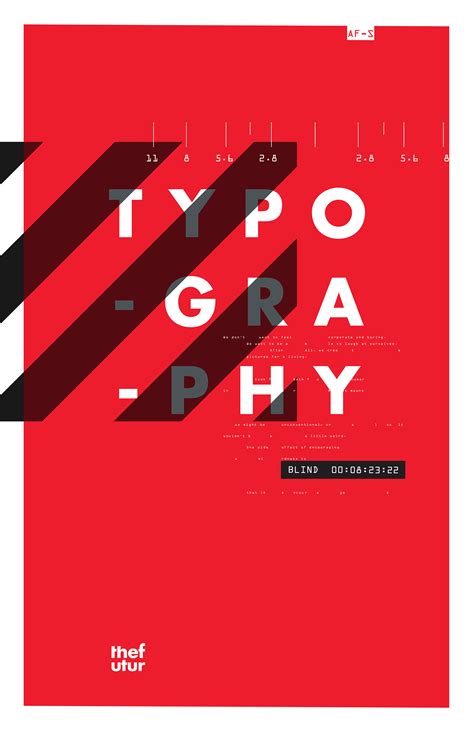 Futur Typographic Posters | Behance