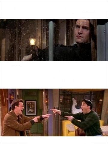 Friends Joey & Chandler Blank Template - Imgflip