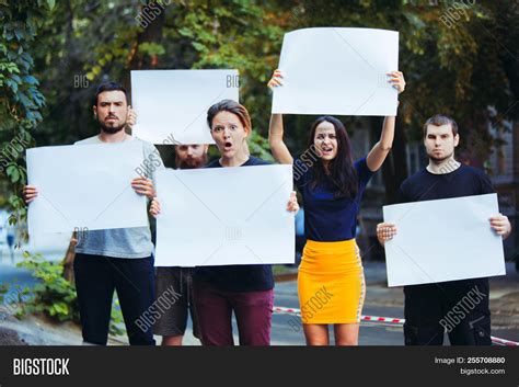 Group Protesting Young Image & Photo (Free Trial) | Bigstock