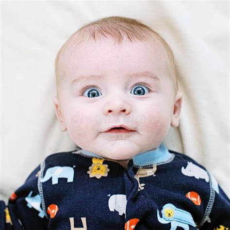 Surprised baby face stock photo. Image of surprise, silly - 50827178