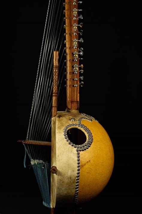 Kora - a harp type string from West Africa. | Instruments art, Old ...