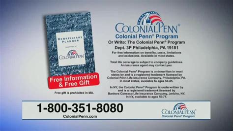 Colonial Penn Life Insurance | Advertising Profile | See Their Ad Spend ...