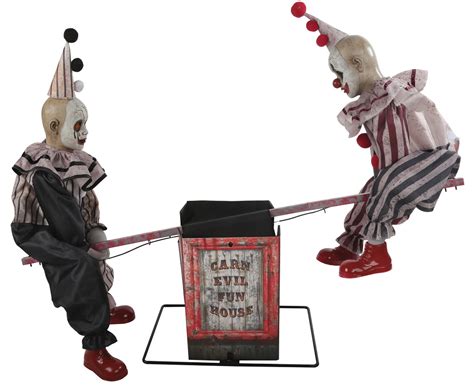 Animated See Saw Clowns Prop | Magic and Theater Products