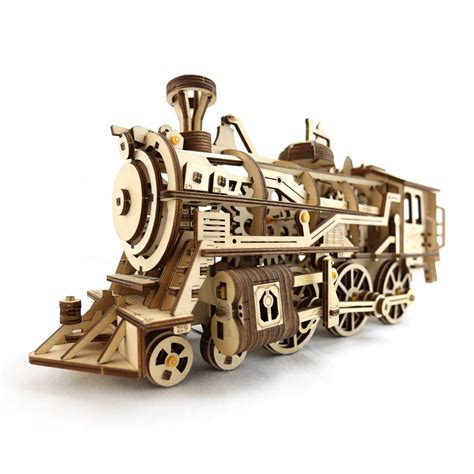 Laser Cut Wooden Traction Engine 3D Model/Puzzle Kit Model Kits Wooden ...