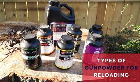 Basic 3 Types of Gunpowder for Reloading!