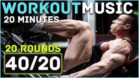 20 MINUTES WORKOUT // Timer With Music - YouTube