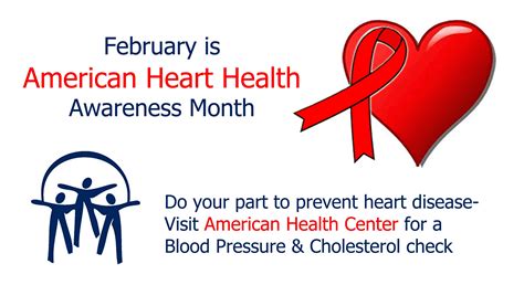 February is American Heart Health Awareness month. Do you part to ...