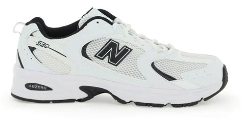 New Balance Leather 530 Sneakers in White (White) (White) for Men ...