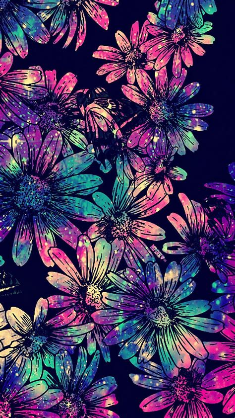 Sparkly Glitter Flowers Wallpapers - 4k, HD Sparkly Glitter Flowers ...