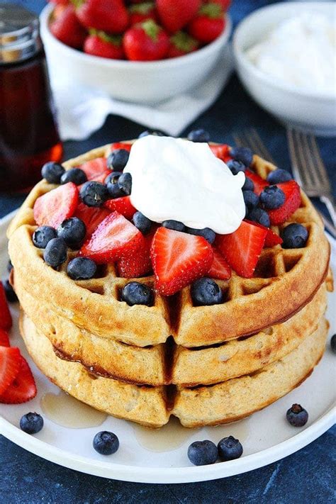 Belgian Waffles Recipe {Tried & True}