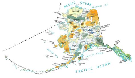 Map of Alaska – Cities and Roads - GIS Geography