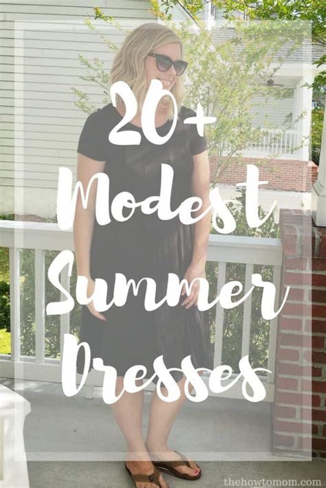 Modest Summer Dresses – 20+ breezy and cool styles – The How To Mom