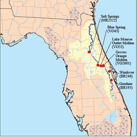 St Johns River Florida Map - Maping Resources