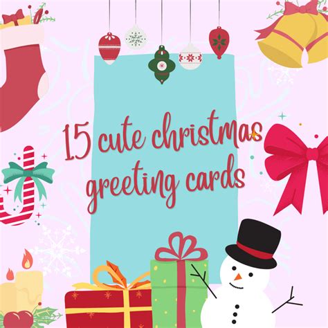 15 Cute Merry Christmas Greeting Cards