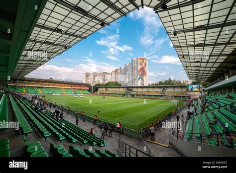 Chisinau, Moldova. 20th June, 2023. A general view of Zimbru Stadium ...