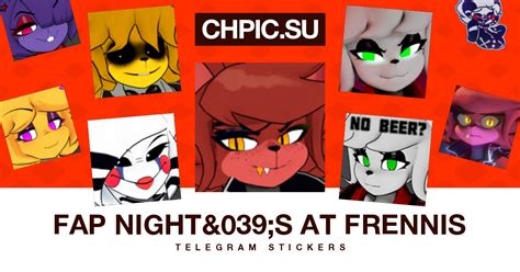 Fap night's at Frennis Telegram stickers