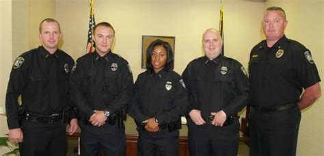 New Officers and Jailer Join Bossier City Police Department