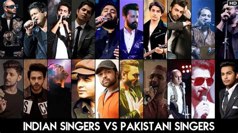 Indian Singers vs Pakistani Singers (Male) Battle of Voice 2022 - YouTube