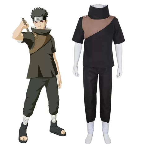 Shisui Uchiha Cosplay Costumes, Uchiha Standard Uniform Outfits for Men ...