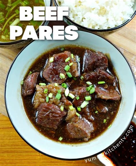 Beef Pares - Yummy Kitchen