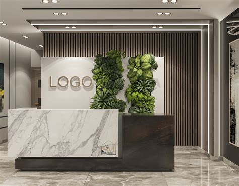 Office Reception Design | Behance