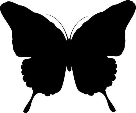 Butterfly Silhouette Clip Art - ClipArt Best