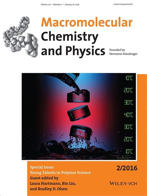 Young Talents in Polymer Science - Advanced Science News