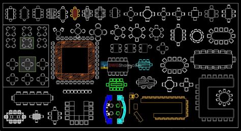 Cad Blocks Chairs Tables 2d Dwg Free Cadblocksdwg – NBKomputer