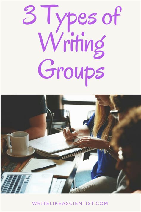 3 Different Types Of Writing Groups | Writing groups, Academic writing ...