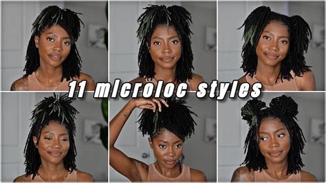 11 Microloc Styles | Keke J. - YouTube