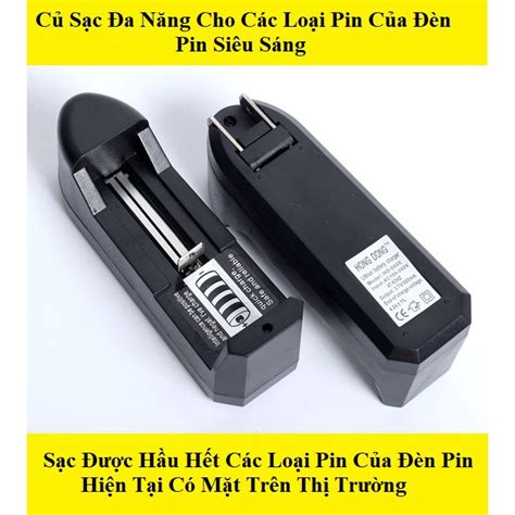 Củ Sạc Đa Năng Cho Pin Của Đèn Pin, Sạc Được Nhiều Loại Pin Hiện Có ...