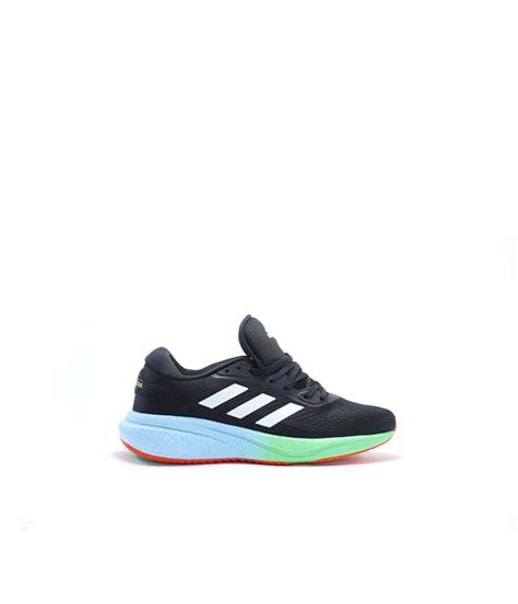 AD Supernova Boast Running Black/Green Shoes for Men - Flash Footwear