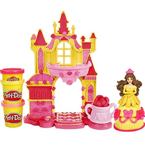 Play-Doh Disney Princess Belle Blooming Castle | Home Bargains