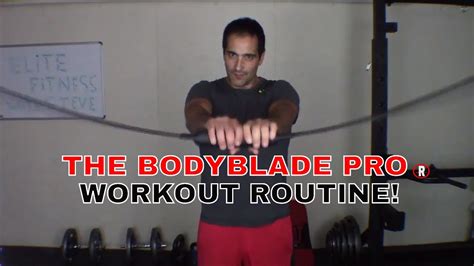 THE BODY BLADE PRO:Workout Routine! 13 Movements! #bodyblade # ...