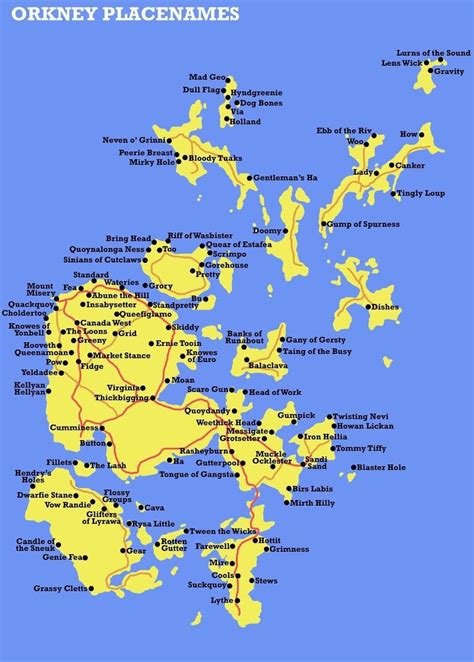 12 Maps That Will Change The Way You Look At Scotland | Orkney islands ...